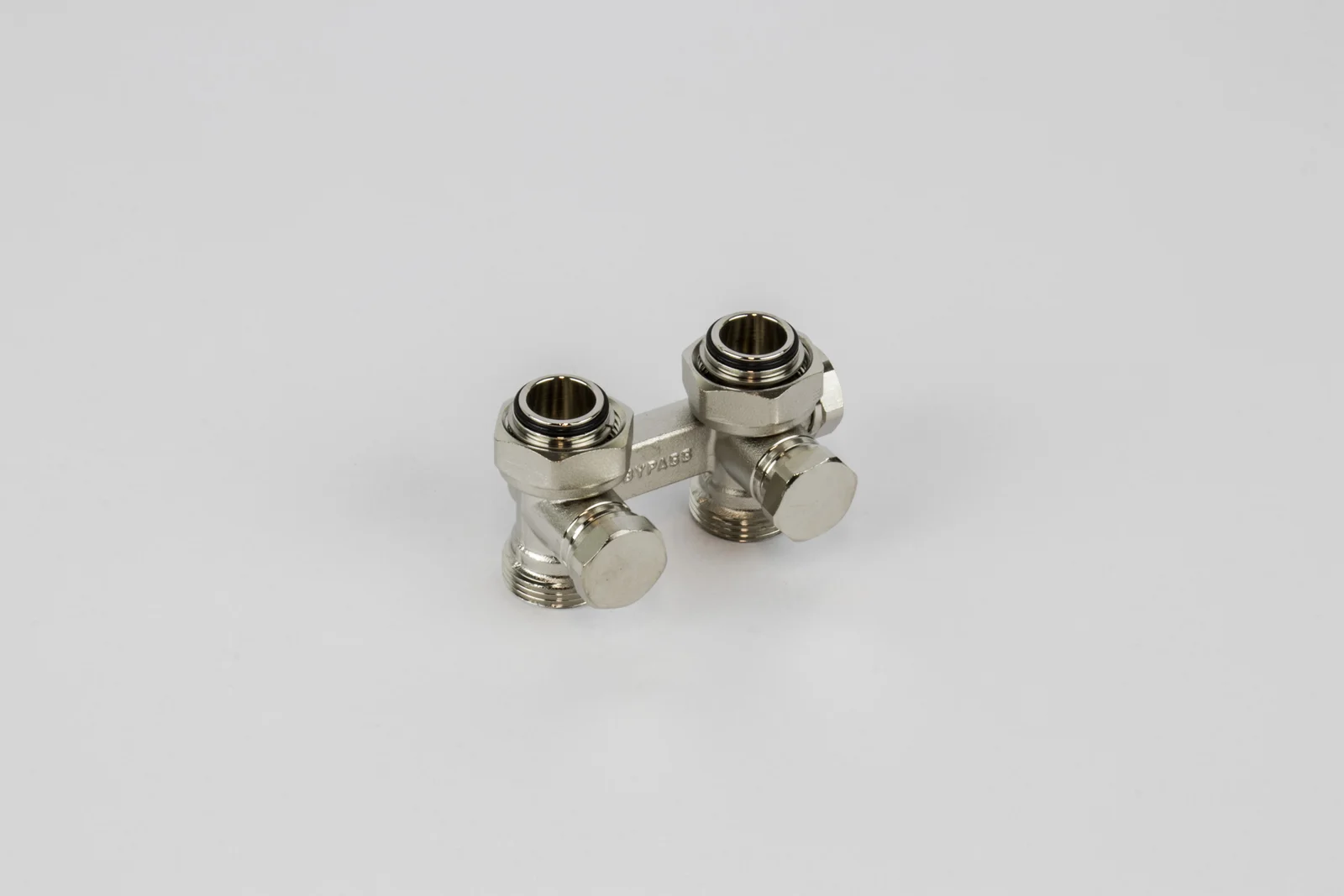 Begetube H-onderblok Begetube 3/4" ek recht één/tweepijp inox 160551055
