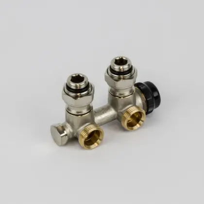 Begetube H-onderblok Begetube 3/4" ek 1/2" haaks tweepijp 162053055