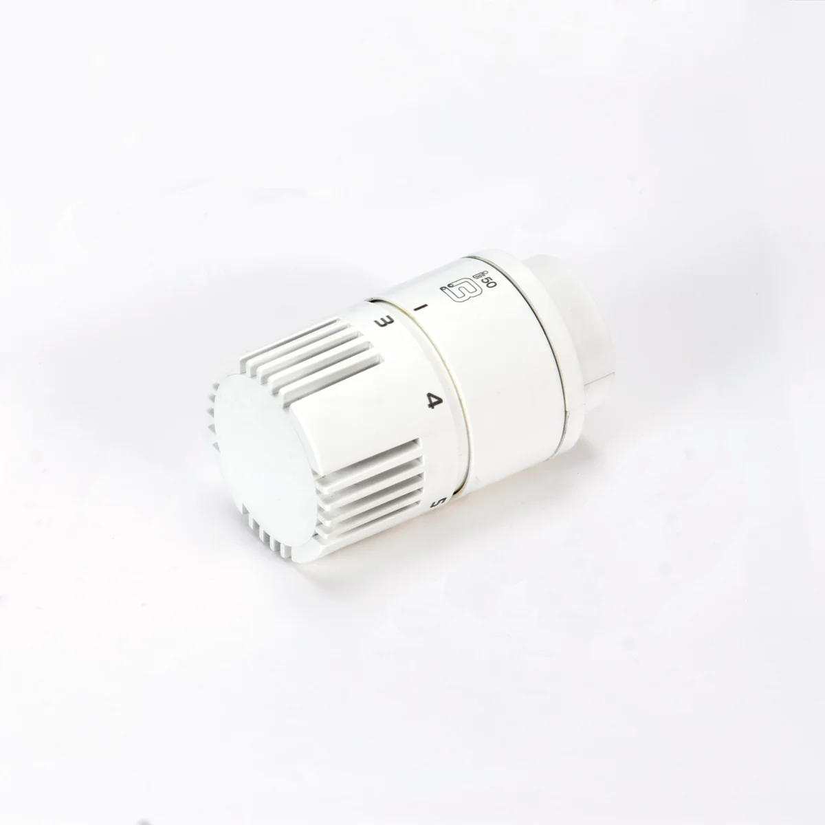Begetube Radiatorthermostaatknop Begetube 4000 M30 x 1,5 wit 6.5-28°C 2m inbouw 180621200