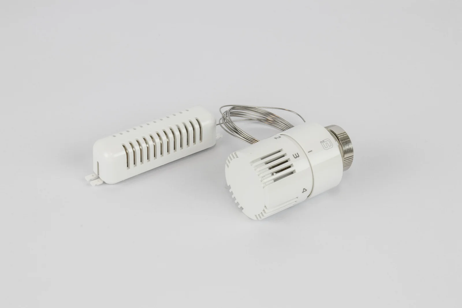 Begetube Radiatorthermostaatknop Begetube 4000 M30 x 1,5 wit 6.5-28°C 2m 180630200