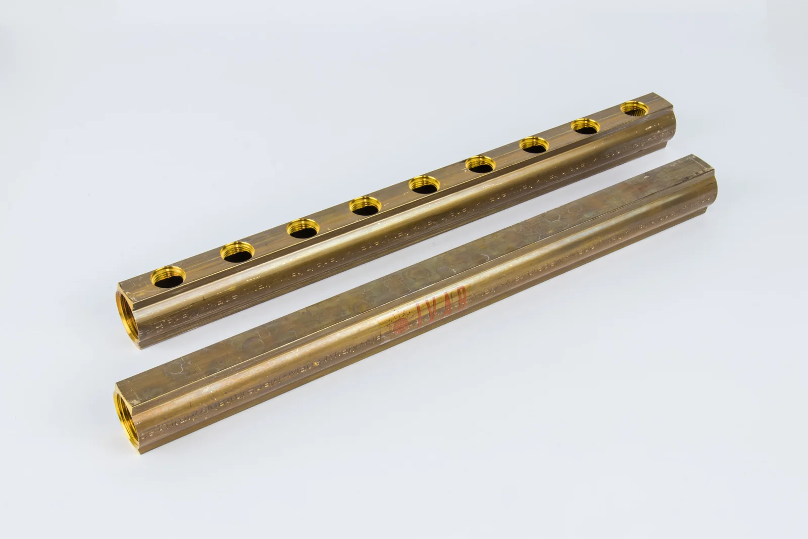 Begetube Verdeler voor CV messing Begetube 1" + 9 x 1/2" 200100009