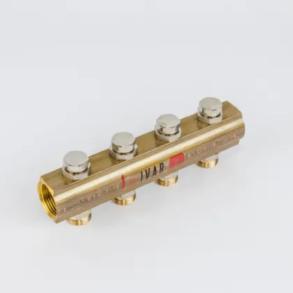 Begetube Verdeler voor CV messing Begetube 1" + 4 x M24 200102004