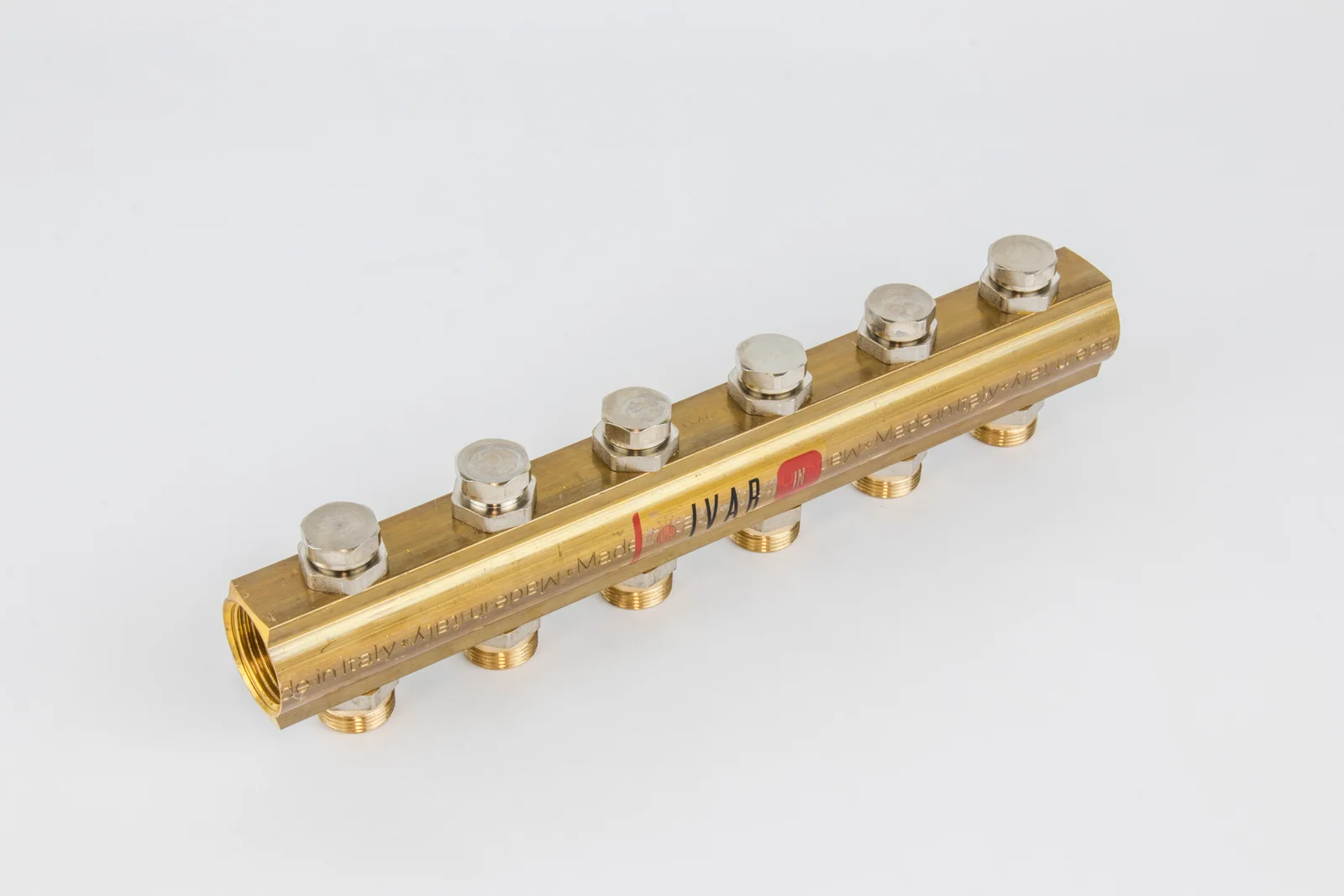 Begetube Verdeler voor CV messing Begetube 1" + 6 x M24 200102006