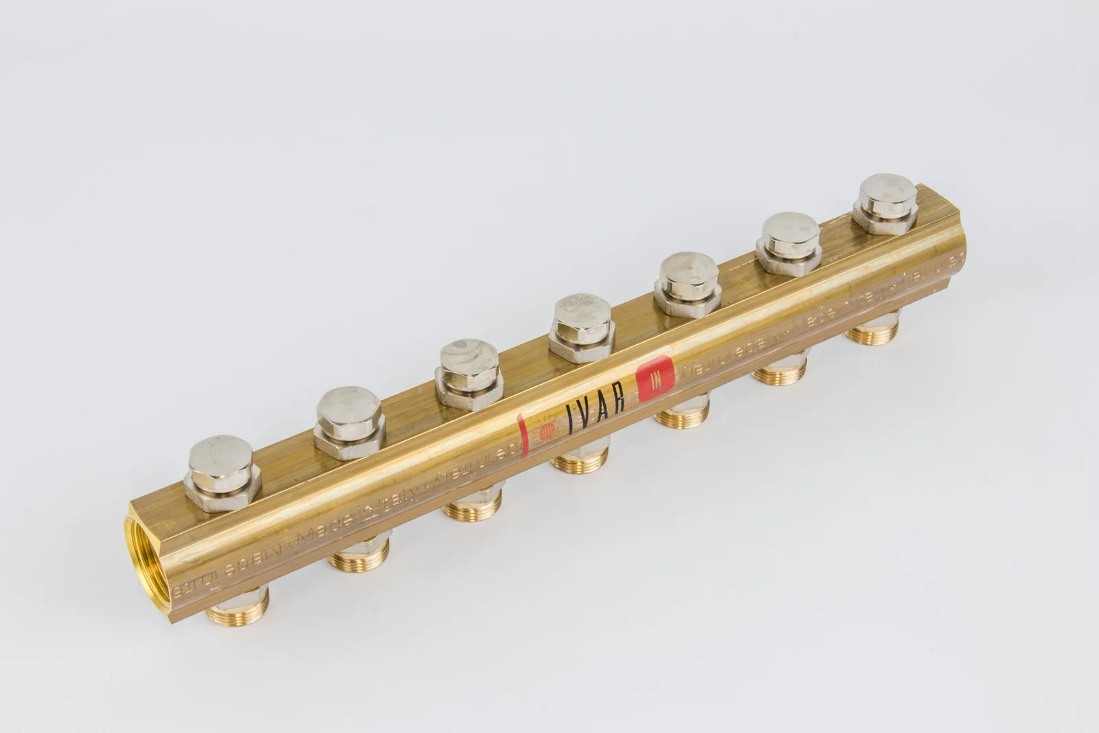 Begetube Verdeler voor CV messing Begetube 1" + 7 x M24 200102007