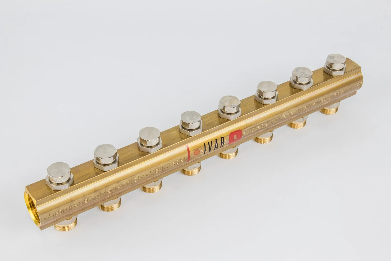 Begetube Verdeler voor CV messing Begetube 1" + 8 x M24 200102008