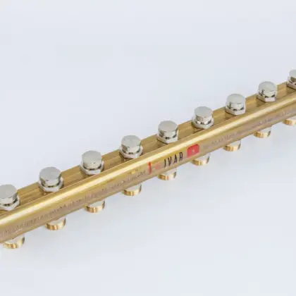 Begetube Verdeler voor CV messing Begetube 1" + 9 x M24 200102009