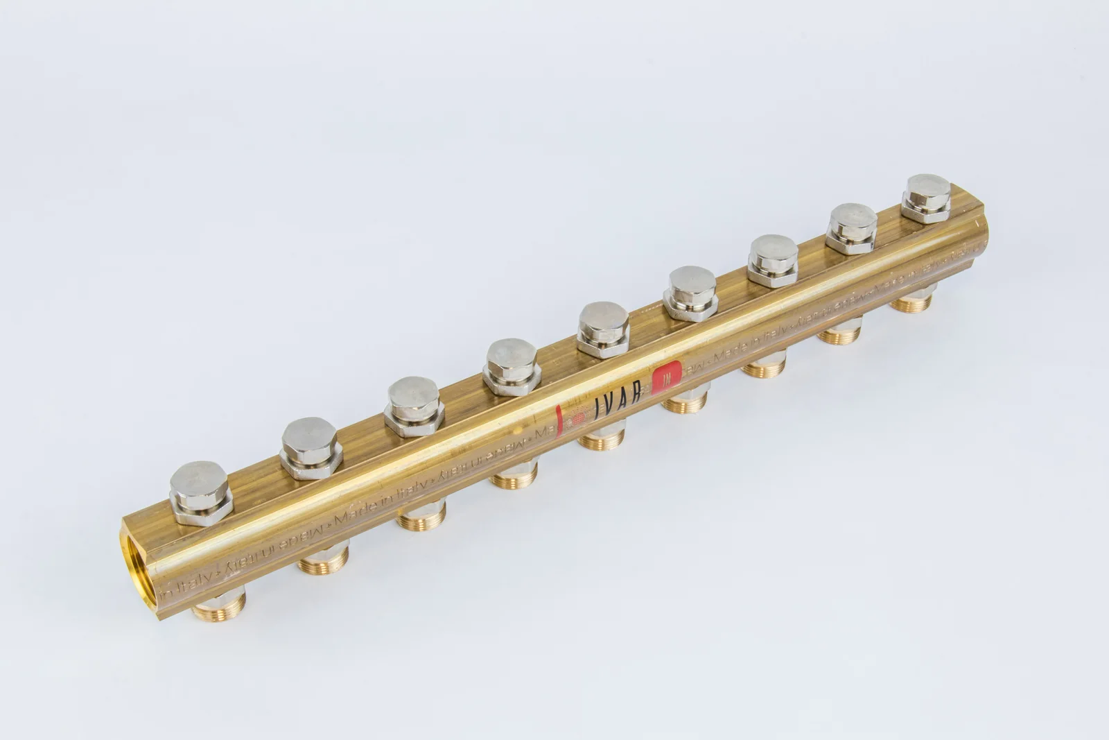 Begetube Verdeler voor CV messing Begetube 1" + 9 x M24 200102009