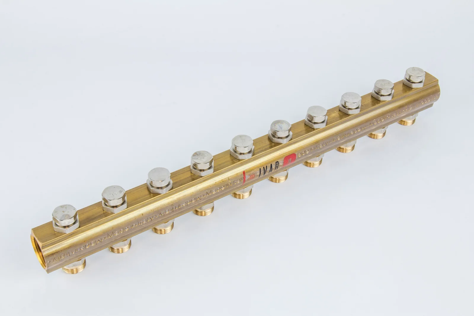 Begetube Verdeler voor CV messing Begetube 1" + 10 x M24 200102010