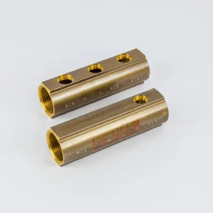 Begetube Verdeler voor CV messing Begetube 5/4" + 3 x 1/2" met ontluchting