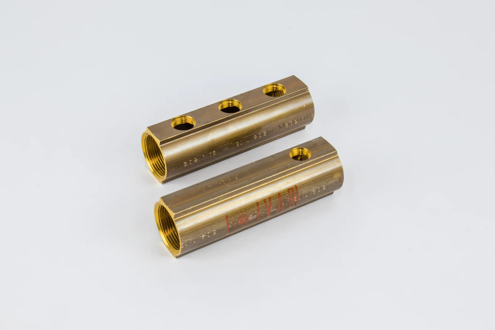 Begetube Verdeler voor CV messing Begetube 5/4" + 3 x 1/2" met ontluchting