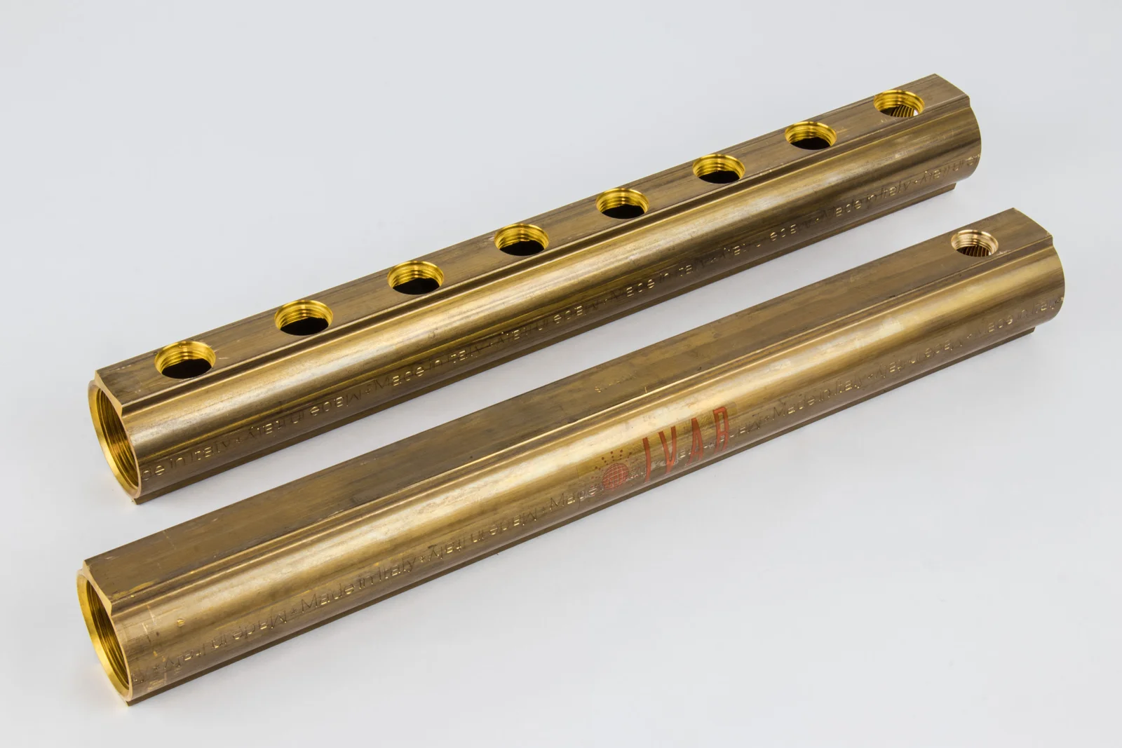 Begetube Verdeler voor CV messing Begetube 5/4" + 8 x 1/2" met ontluchting, 200120808