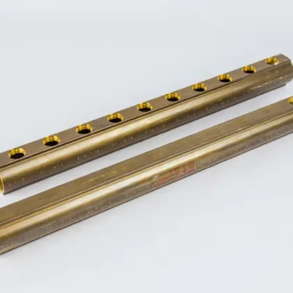 Begetube Verdeler voor CV messing Begetube 5/4" + 10 x 1/2" met ontluchting