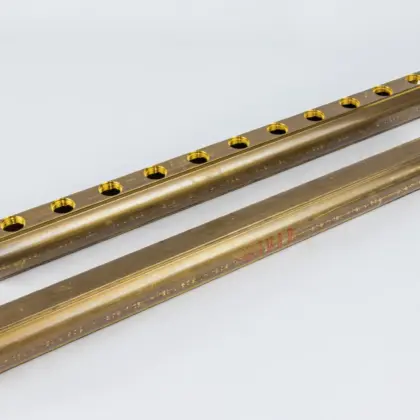 Begetube Verdeler voor CV messing Begetube 5/4" + 11 x 1/2" met ontluchting