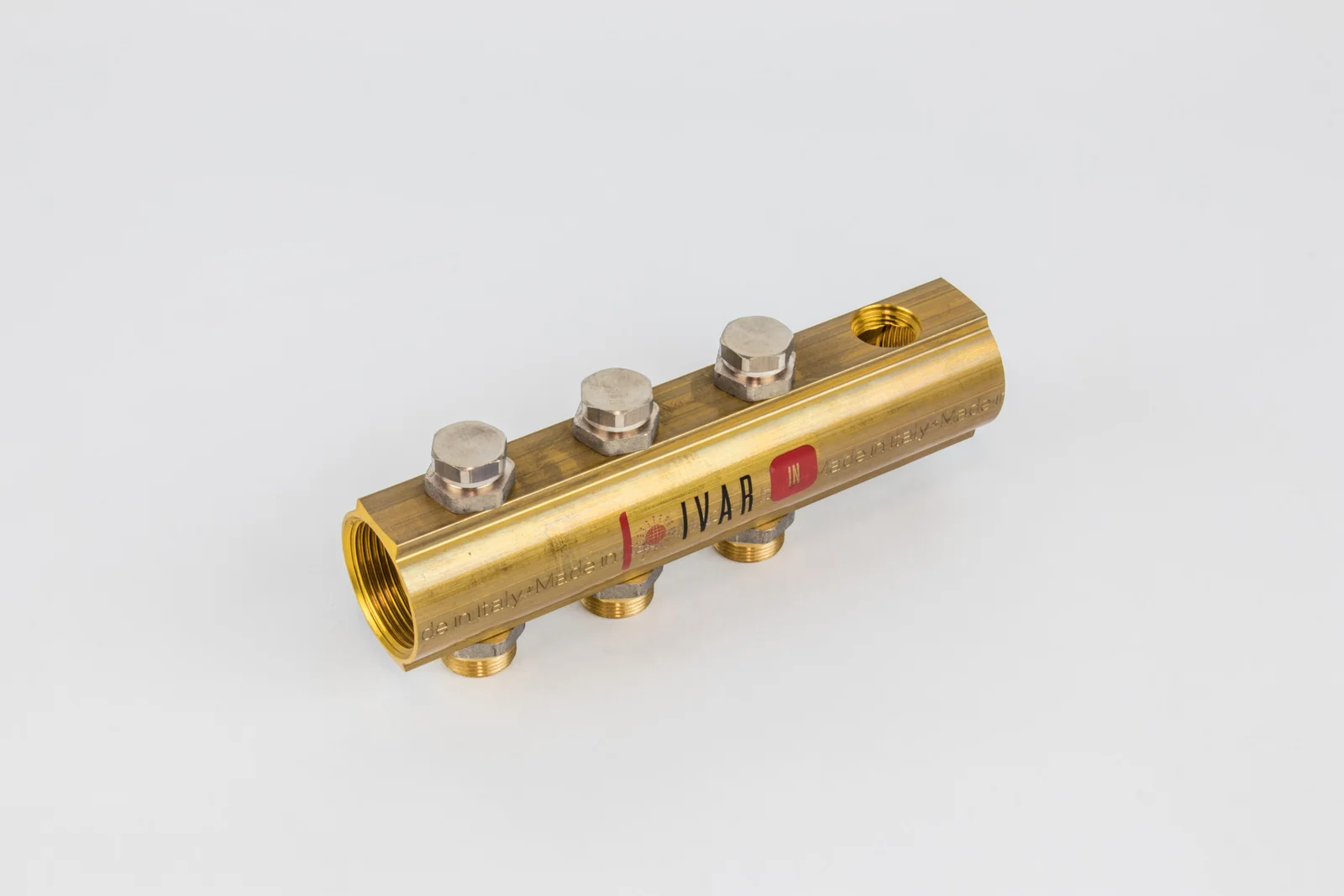 Begetube Verdeler voor CV messing Begetube 5/4" + 3 x M24 met ontluchting