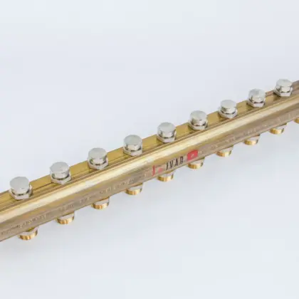 Begetube Verdeler voor CV messing Begetube 5/4" + 11 x M24 met ontluchting
