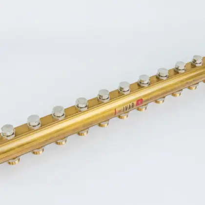 Begetube Verdeler voor CV messing Begetube 5/4" + 12 x M24 met ontluchting