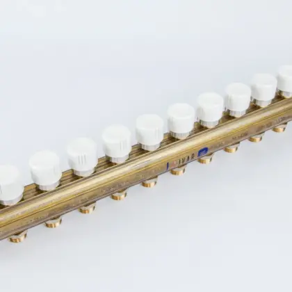Begetube Verdeler voor CV messing Begetube 5/4" + 12 x M24 met ontluchting