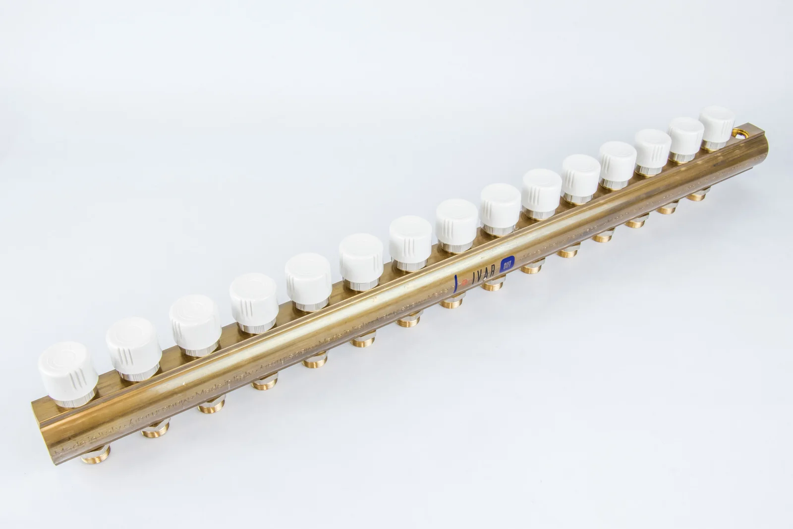 Begetube Verdeler voor CV messing Begetube 5/4" + 15 x M24 met ontluchting