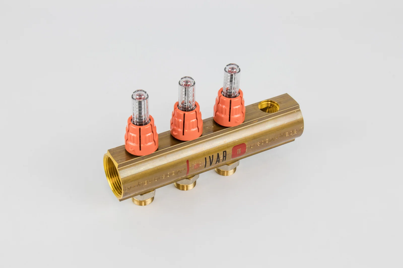 Begetube Verdeler voor CV messing Begetube 5/4" + 3 x M24 met ontluchting