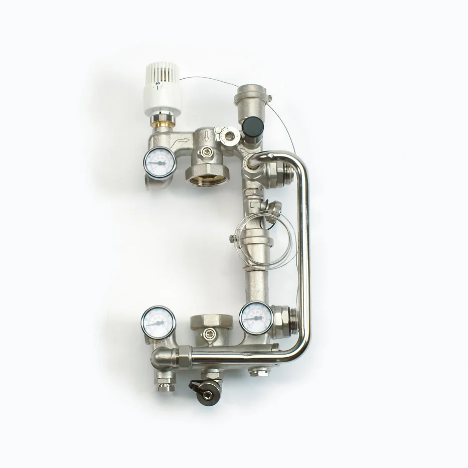 Begetube Manuele regeleenheid combimix vloerverw met pompaansluiting 180mm begetube 284050180