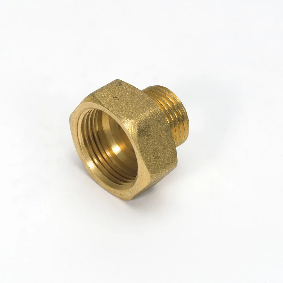 Begetube Draadverloopring messing 1/2" x 3/4" MF Begetube 300000428