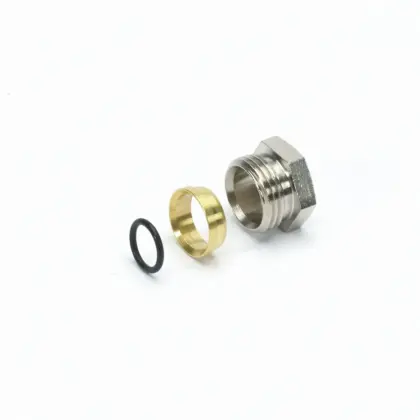 Begetube Knelkoppeling vr muurdoos 1/2 x 15mm begemac BT20 306010412
