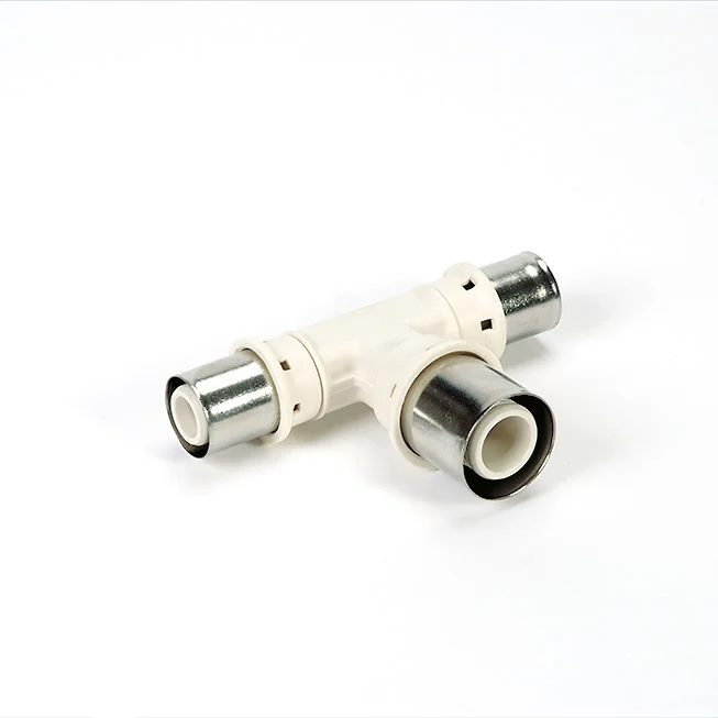 Begetube Persverloop-T kunststof 26/3x32/3x26/3mm FFF (drink)water Begetube Alpex PPSU 325665656
