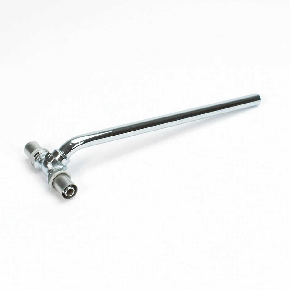 Begetube Persovergangs-T-stuk messing L=290mm 20/2 x 15mm x 20/2 koperen buis (drink)water Begetube Alpex 348123535