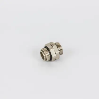 Begetube Dubbel nippel verchroomd union 3/4 x3/4 met o-ringen begetube 400000843