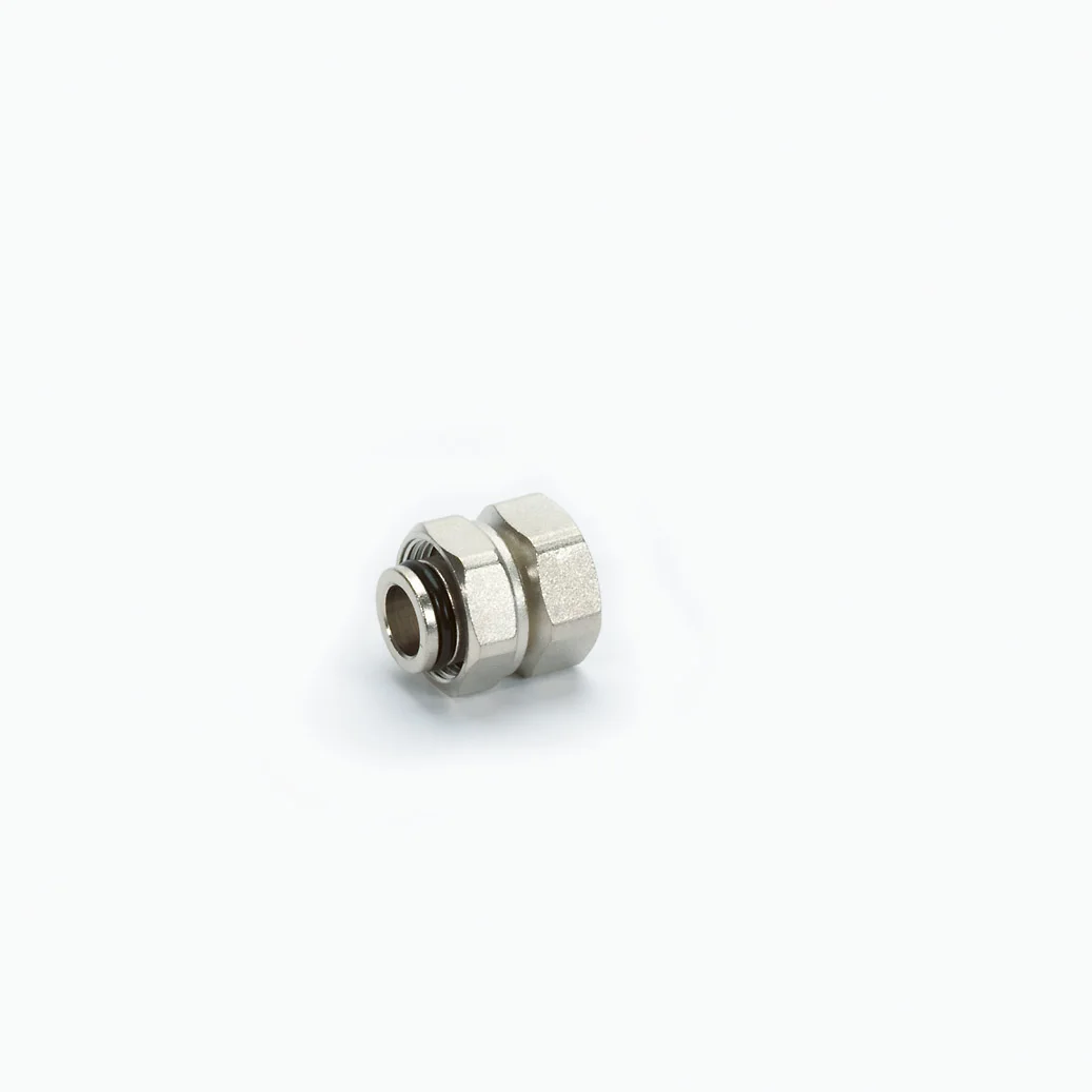 Begetube Demonteerbaar overgangstuk M24 x 1/2 bi vernikkeld met o-ring 400002657