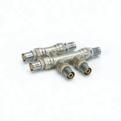 Begetube Kruisstuk Begetube Alpex messing 16mm (drink)water 490001818