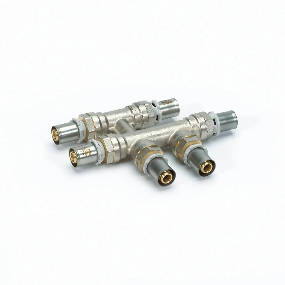 Begetube Kruisstuk Begetube Alpex messing 16mm (drink)water 490001818