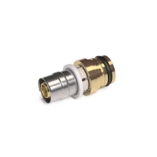 Begetube Persovergangsstuk messing 16/2mm x DN15 fastec (drink)water Begetube Teco 511115MPL