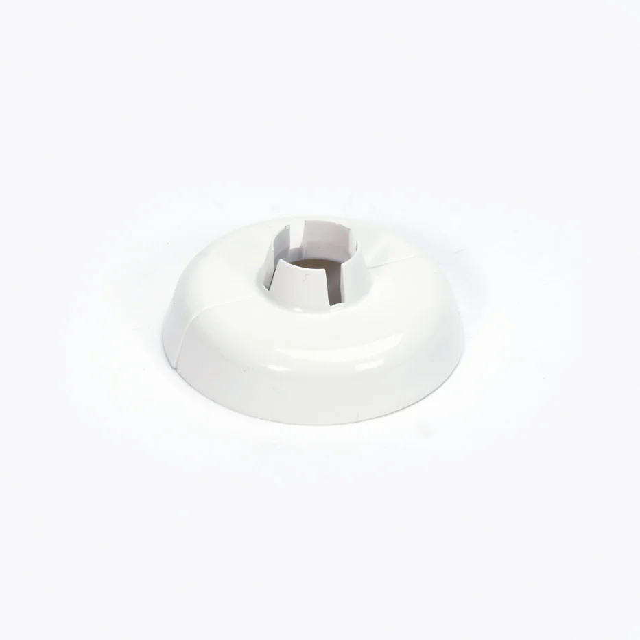 Begetube Enkele afdekrozet wit 15-16mm begetube 611001115