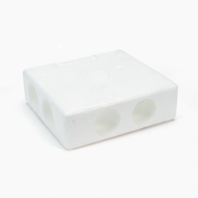 Begetube Isolatiedoos in ps voor dubbel t-stuk met by-pass begetube 613005000
