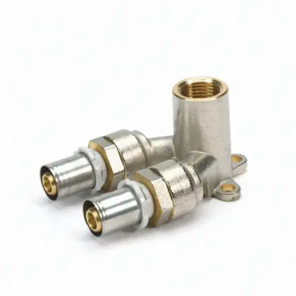 Begetube Muurplaat Begetube Alpex messing doorlopend haaks 613262817