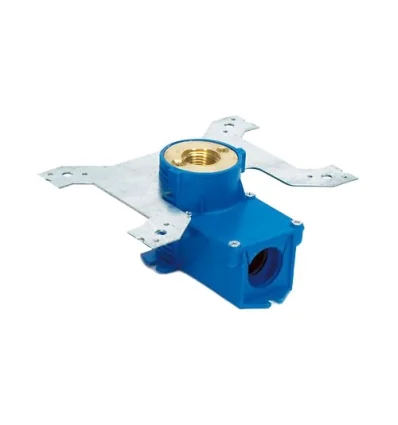 Begetube Muuraansluitdoos begemac enkel 1/2 x M24 voorbouwwand blauw 622262052