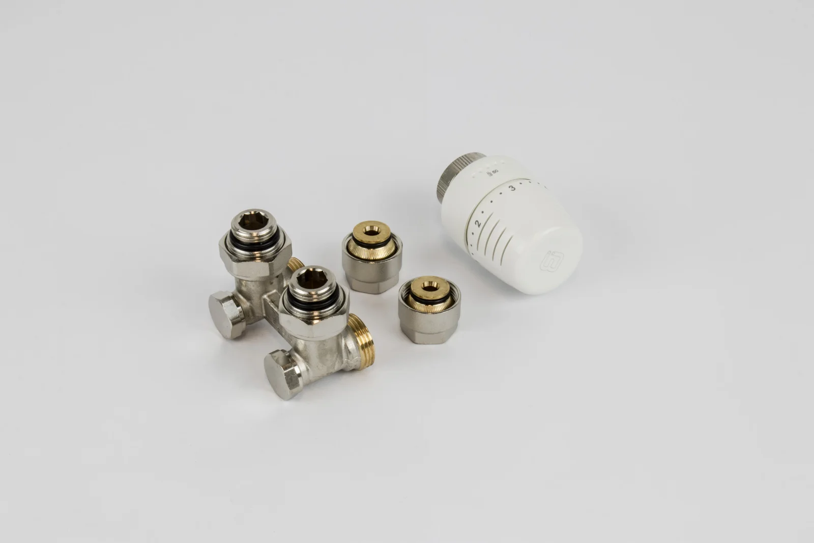 Begetube Radiatoraansluitset 13 met H-stuk muuraansl. begetube 692000013