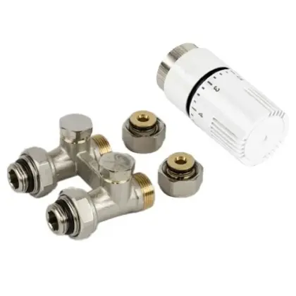 Begetube Radiatorset H-stuk 2-pijps vloeraansl. 1/2 inch M 24x16/2 Alpex. Begetube (ex 692000011) 692000024