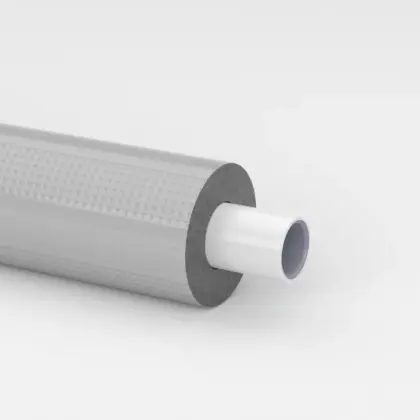 Begetube Geïsoleerde meerlagenbuis 13 mm Begetube Alpex duo XS 26x3mm grijs flexibel 25m 83726117