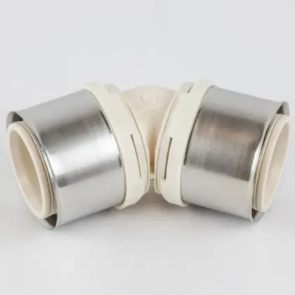 Begetube Persknie kunststof 63/4.5mm FF 45° (drink)water Begetube ALPEX L PPSU 88463201