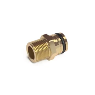 Begetube Draadovergangsstuk messing  x  Begetube Teco KA00K00003