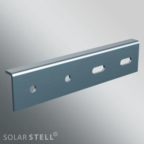 BluBase 220071 Blubase Classic koppelstrip M8 - alu (doos 100st) - prijs per stuk