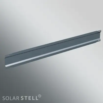 BluBase 500250 BluBase Connect achterplaat - landscape groot (lengte 1862 mm) - alu