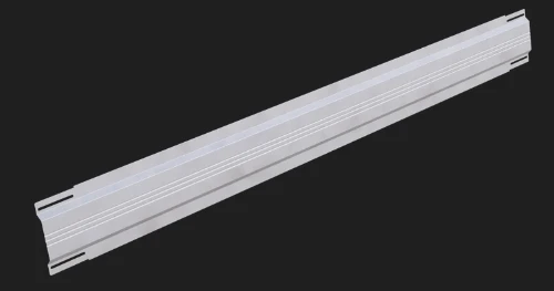 BluBase 500630 Blubase Connect achterplaat landscape (paneellengte 1663-1778 mm) - alu