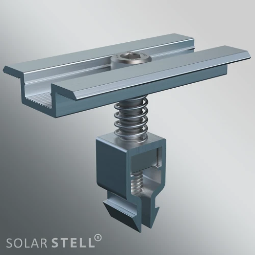 BluBase 853540 Blubase Easy middenklem 35-40 mm - alu (doos 50st) - prijs per stuk