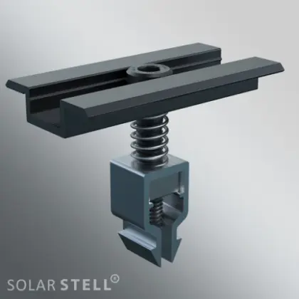 BluBase 872630 Blubase Easy middenklem 26-30 mm - zwart (doos 50st) - prijs per stuk