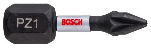 Bosch Impact Control bit PZ1 25 mm - prijs per set van 2 stuks 2608522400