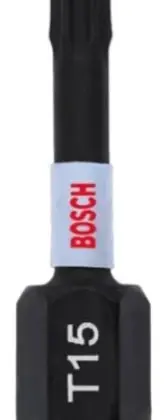 Bosch 2608522473 Bosch Impact Control bit T15 25 mm - prijs per set van 2 stuks