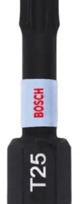Bosch 2608522475 Bosch Impact Control bit T25 25 mm - prijs per set van 2 stuks